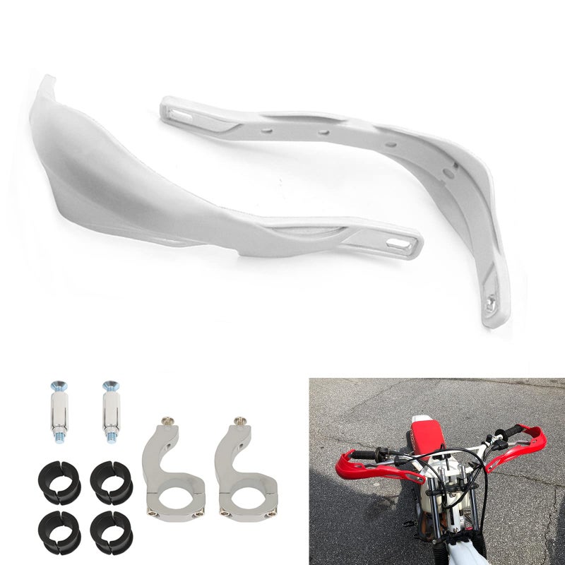 COBIKE Universal Motorcycles Handguards Handlebar Hand Brush Guards Handle Protector Windshield Crash Protector For Honda Motocross Yamaha Suzuki Kawasaki Dual Sport Dirt Bike ATV MX - Image 1
